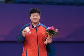 Võ sĩ Việt Nam giành huy chương Kurash ngay lần đầu tham dự ASIAD