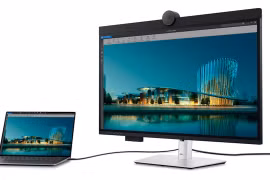 Cận cảnh màn hình mới do Dell sản xuất
