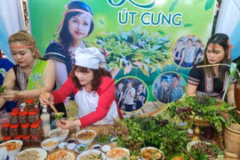 Hàng nghìn du khách tham dự Liên hoan ẩm thực tại Kon Tum