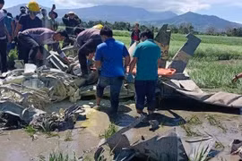 Máy bay quân sự rơi ở Philippines, 2 phi công thiệt mạng