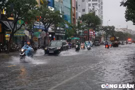 Ứng phó với mưa lớn cục bộ tại khu vực từ Hà Tĩnh đến Bình Định