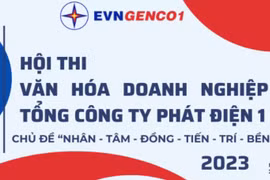 Sôi nổi Hội thi Văn hóa doanh nghiệp năm 2023 của EVNGENCO1