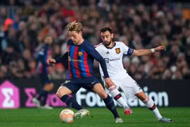 Barca hòa 2-2 Man Utd sau màn rượt đuổi kịch tính