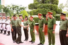 Đại tướng Tô Lâm thăm và làm việc tại Công an tỉnh Bà Rịa - Vũng Tàu
