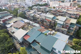 Toàn cảnh khu tập thể vừa được Hà Nội lập quy hoạch cải tạo
