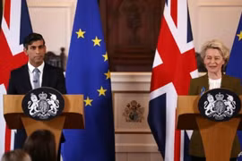 Vương quốc Anh và Liên minh châu Âu đạt thỏa thuận Brexit về Bắc Ireland