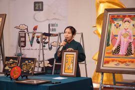 Họa kim sa - hình hài mới cho những giá trị truyền thống