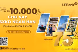 LPBank tiếp tục nâng gói ưu đãi cho vay sản xuất kinh doanh lên tới 10.000 tỷ với lãi suất chỉ từ 7.5%/năm