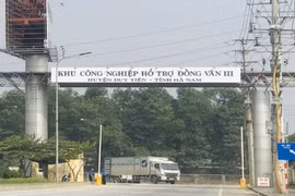 Hà Nam đầu tư hơn 2.300 tỷ đồng xây dựng Khu công nghiệp hỗ trợ Đồng Văn III