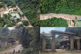 Đà Bắc (Hòa Bình): Ngang nhiên lấn suối, xây dựng trái phép gần chục nghìn m2 trên đất nông nghiệp