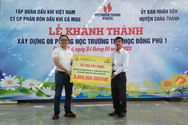 Phân bón Cà Mau: Góp phần kiến tạo giáo dục tỉnh Hậu Giang