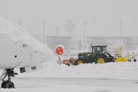 Nhiệt độ ở Siberia giảm xuống âm 50 độ C, tuyết bao phủ nhiều nước châu Âu