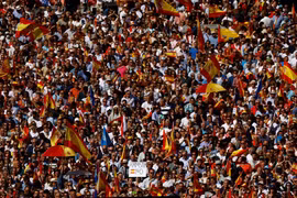 Tây Ban Nha: Biểu tình lớn phản đối lệnh ân xá cho phe ly khai xứ Catalunya