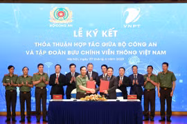 Bộ Công an và Tập đoàn VNPT ký kết thỏa thuận hợp tác