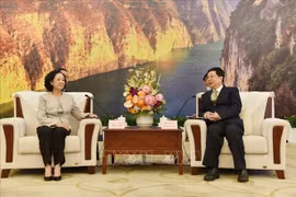 Thường trực Ban Bí thư Trương Thị Mai thăm và làm việc tại thành phố Trùng Khánh (Trung Quốc)