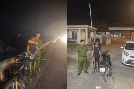 Ngăn chặn hàng chục thanh, thiếu niên đi mô tô cầm hung khí giải quyết mâu thuẫn