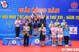 Sức hút đặc biệt của Giải bóng bàn Cúp Hội Nhà báo Việt Nam
