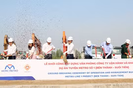 Khởi công xây dựng tòa nhà vận hành tuyến metro số 1