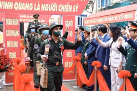 Phú Thọ: Gần 2.000 tân binh lên đường nhập ngũ