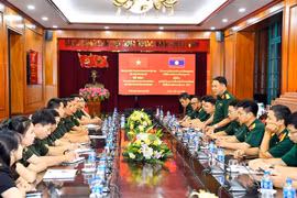 Bế mạc Lớp tập huấn về nghiệp vụ báo chí cho đoàn cán bộ Báo Quân đội nhân dân Lào