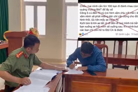 Phạt người đàn ông đăng thông tin thuê người đi đánh nhau lên mạng xã hội