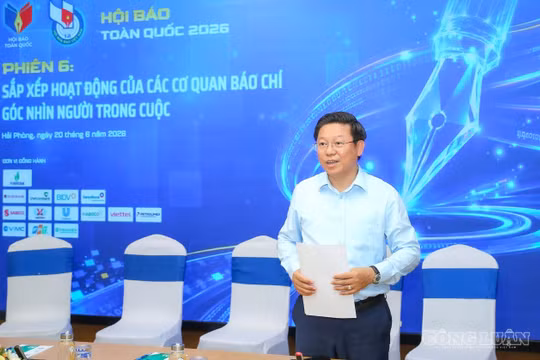 Phó Trưởng Ban Tuyên giáo và Dân vận Trung ương Trần Thanh Lâm: Tinh gọn để mạnh hơn, không phải chỉ để giảm đầu mối