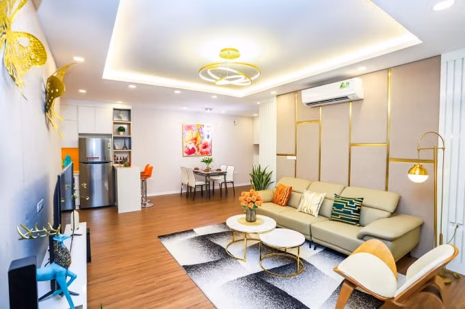 Căn hộ khách sạn sân bay ở Eurowindow River Park sở hữu lợi thế gần sông, chỉ cách sân bay Nội Bài 15 phút.