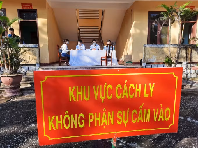 Khu cách ly tỉnh Quảng Nam.