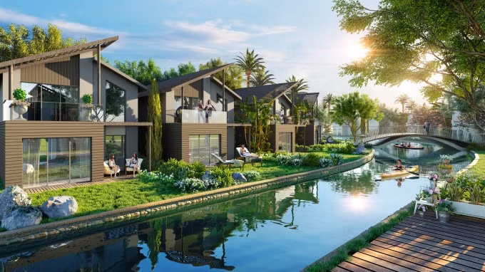 Lực đẩy mới cho thị trường BĐS phát triển khi quỹ đất ở trung tâm chính là mô hình căn nhà thứ hai - Second home. Ảnh: TL