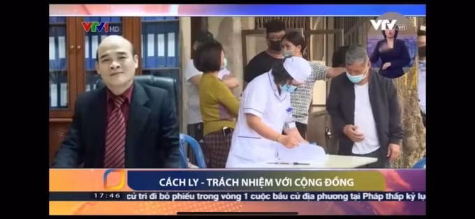 VTV thay đổi cách thức phỏng vấn. (Ảnh Kim Hải)