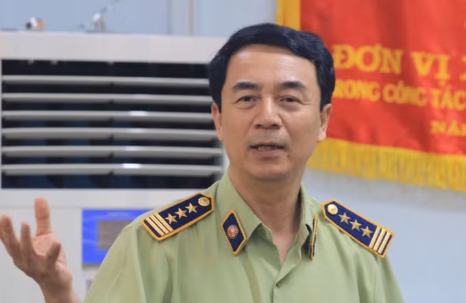Ông Trần Hùng -Tổ trưởng Tổ công tác về Quản lý thị trường - Bộ Công thương. Ảnh: TL