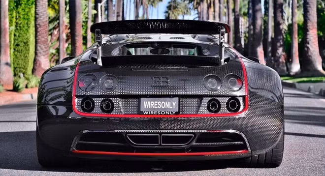 Siêu xe Bugatti Veyron độ Mansory. Ảnh: zingnews.vn