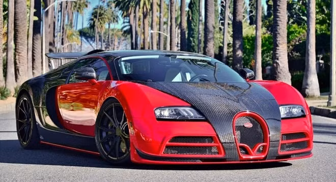 Siêu xe Bugatti Veyron độ Mansory. Ảnh: zingnews.vn