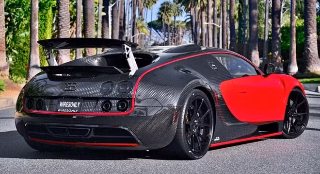 Siêu xe Bugatti Veyron độ Mansory. Ảnh: zingnews.vn
