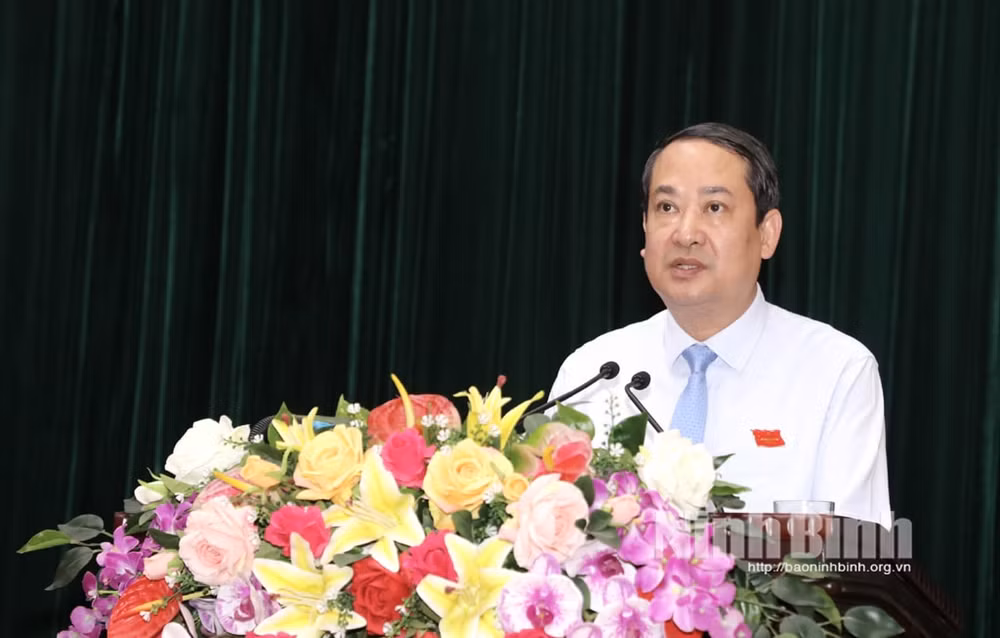 ky hop thu 23 hdnd tinh ninh binh khoa xv thong qua 12 du thao nghi quyet quan trong hinh 3