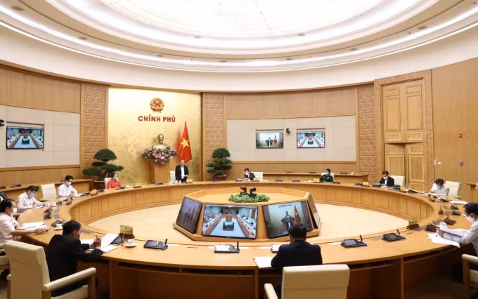 Quang cảnh cuộc họp. Ảnh: VGP