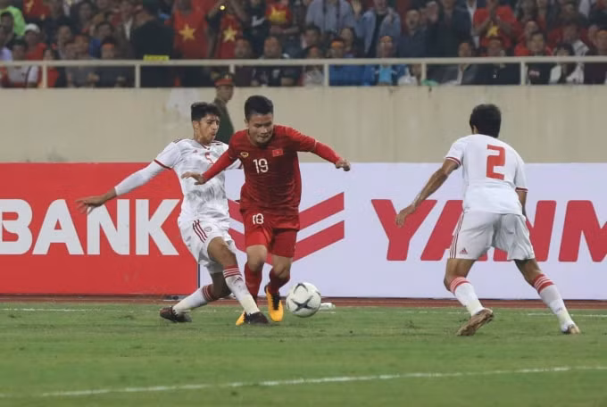 Quang Hải với tài năng của mình có thể thi đấu được ở Nhật Bản, thậm chí là Tây Ban Nha. Ảnh: Hoàng Dương