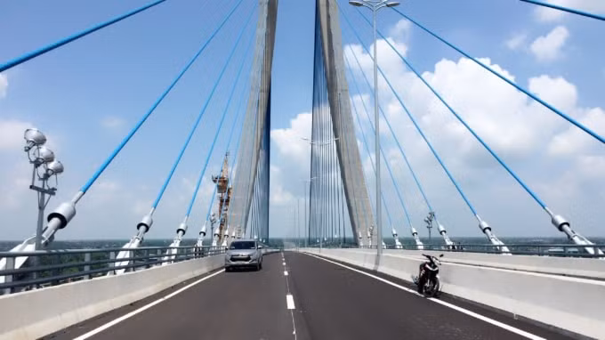 Cầu Vàm Cống khánh thành, nối liền Cần Thơ và Đồng Tháp.