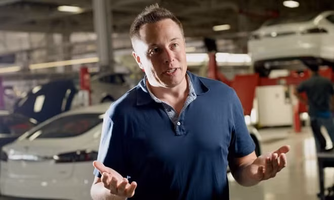CEO Tesla Elon Musk. Ảnh: Bloomberg