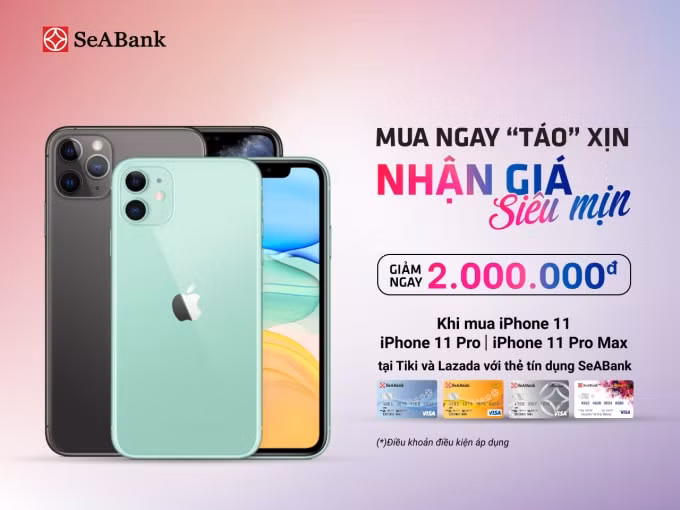 Chương trình ưu đãi của SeABank.