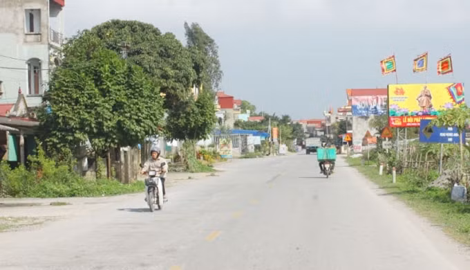 Xã Bắc Lý, một trong những địa phương có diện tích nằm trong KCN Thái Hà. Ảnh: internet