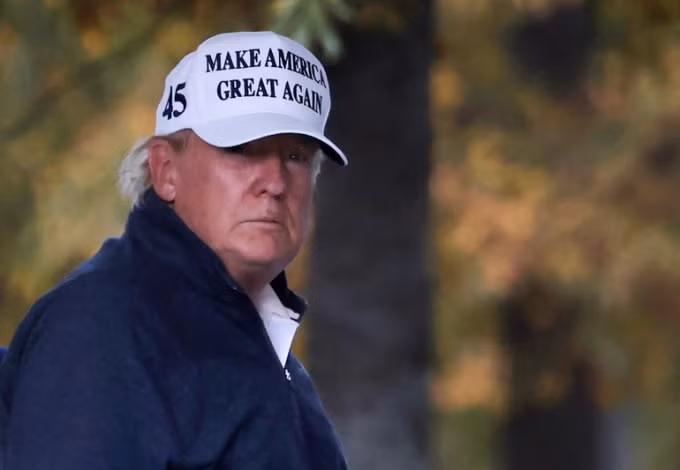 Tổng thống Donald Trump tuyên bố cuộc bầu cử chưa kết thúc và sẽ tiến hành các thủ tục pháp lý đối với những bang có biểu hiện gian lận - Ảnh: Reuters