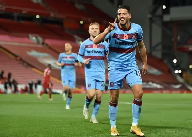 Cầu thủ Fornals mở tỷ số cho West Ham. Ảnh: thethao247.vn