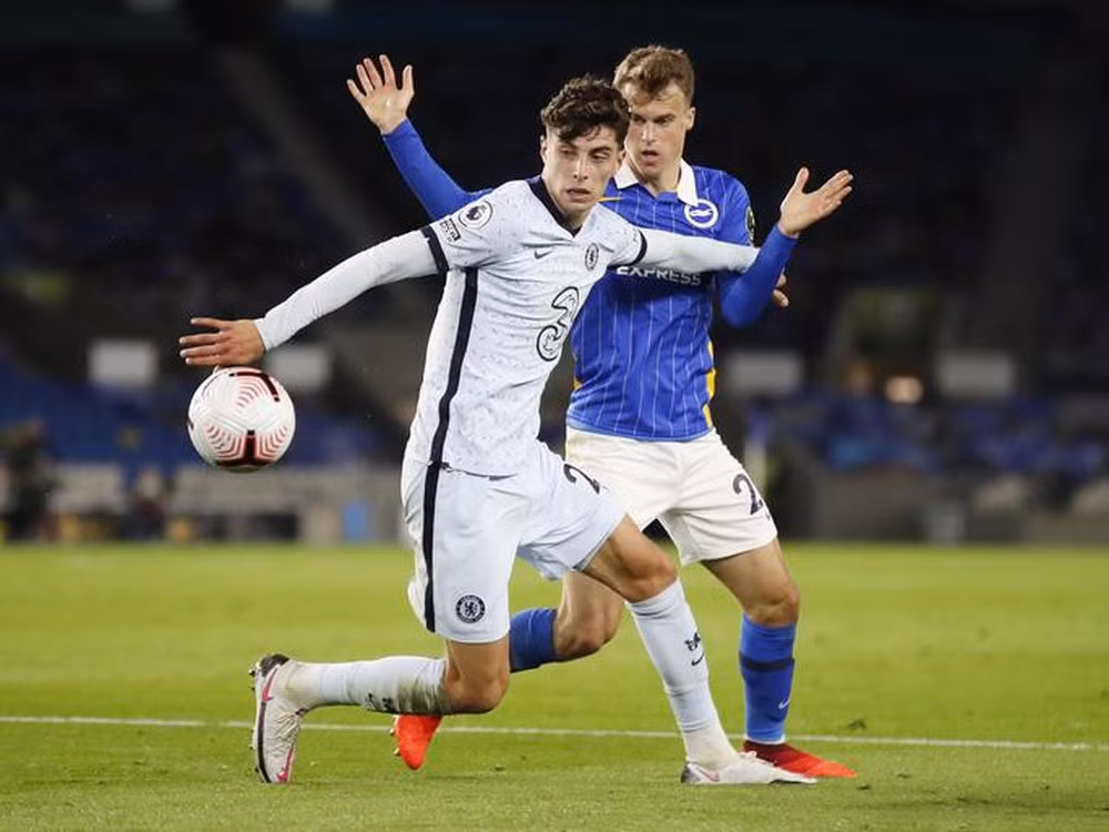 HLV Lampard dành lời khen tuyệt đối cho Havertz. Ảnh: TL