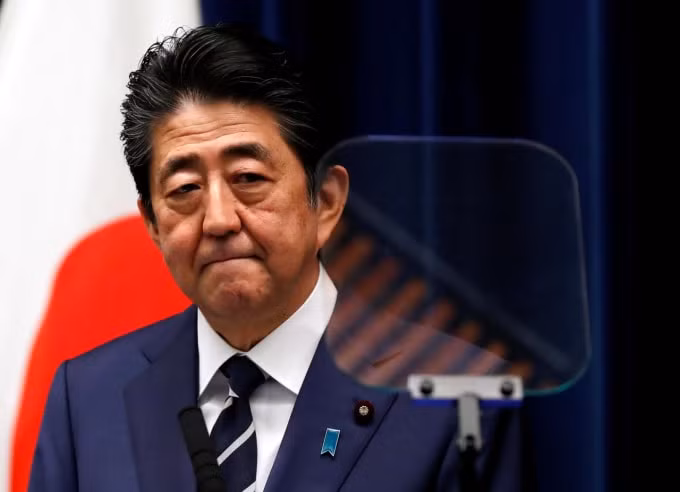 Thủ tướng Nhật Bản Shinzo Abe. Ảnh: Reuters