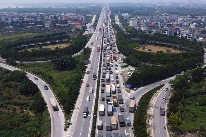 Dự án cầu Thanh Trì với tổng vốn đầu tư 5.700 tỷ đồng bằng nguồn vốn vay tín dụng ODA của Chính phủ Nhật Bản và vốn đối ứng của Chính phủ Việt Nam. (Ảnh zing)