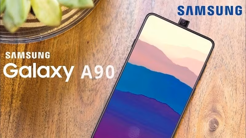 Samsung Galaxy A90 có thể trang bị camera dạng pop-up.
