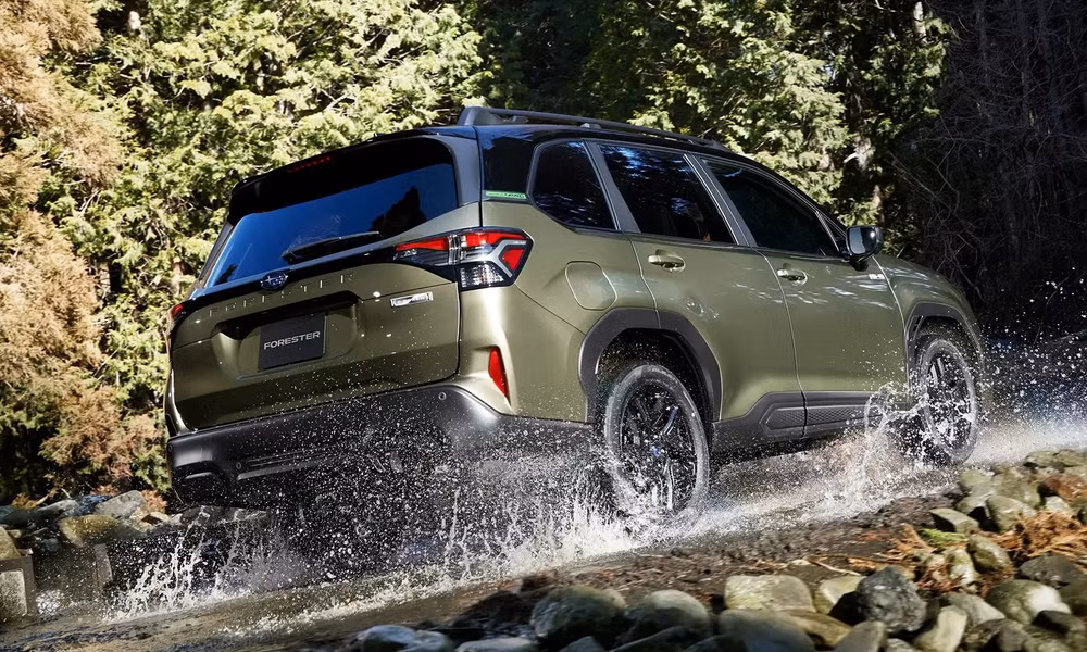 Ngoại thất Forester Hybrid tại thị trường Nhật Bản - Ảnh: Subaru