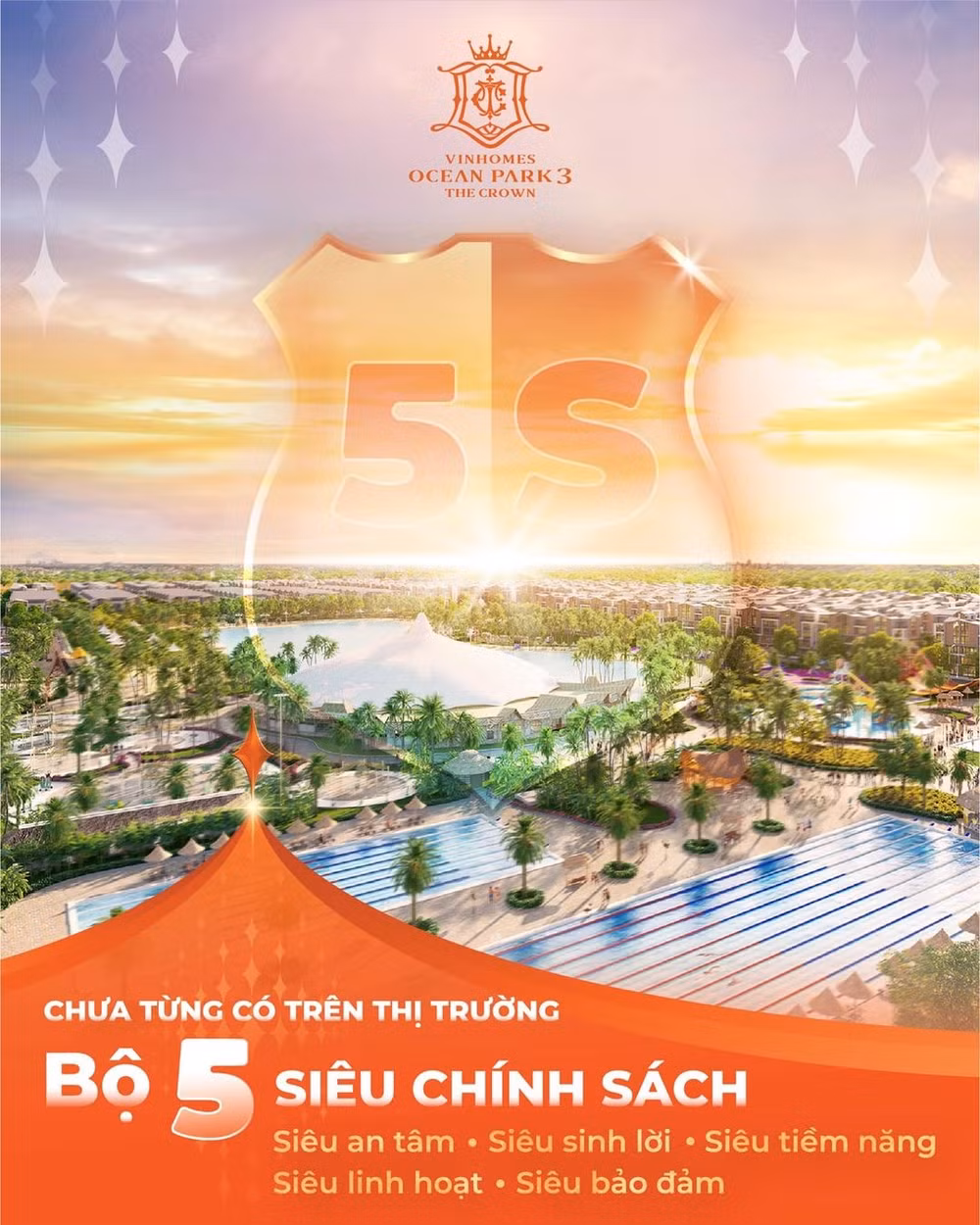 vinhomes cong bo chinh sach khung tai sieu pham vinhomes ocean park 3 the crown hinh 1