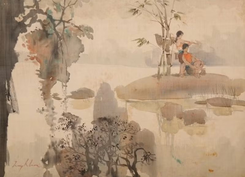 trien lam tranh dang quy khoa hoa si the he my thuat dong duong hinh 5